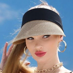 🆕 Straw Wide Brim Visor